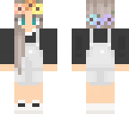 overalls rainbow flower crown