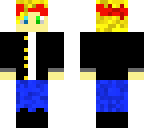 pirate blue eyes green boy