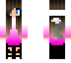 white to pink pretty werewolf clothing