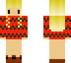 blonde christmas girl