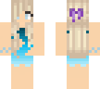 blonde swimmer