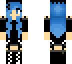 blue hair gothic