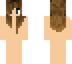 brown hair girl blue eyes | Minecraft Skins