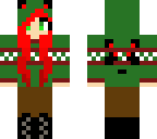 christmas sweater panda girl