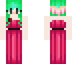 green hair