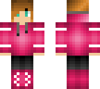 pink jacket girl