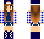 plaid tomboy with brown hair