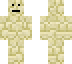 sandstone with a face