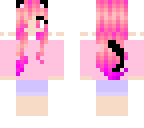 sunset kitty girl