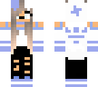 blue bunny girl