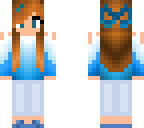 blue girl