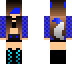 blue wolf girl edit