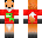 fox in a shirt