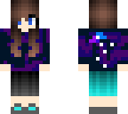 galaxy wolf girl