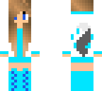 light blue wolf girl