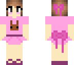 little girl in pink