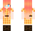 pretty girl in plaid dress
