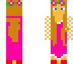 pretty pink party dress girl