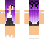 purple dress girl