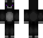 purple eye black bear