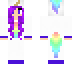 purple hair unicorn onesie