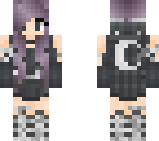 silver moon wolf girl