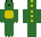 simple green cute dragon