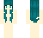 teal hair base