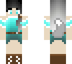 turquoise wolf girl