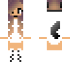 white hoodie wolf girl