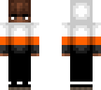 white orange black boy