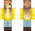 yellow forest girl