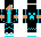 black and blue cool boy