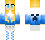 blue creeper girl