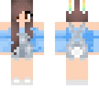 blue rabbit girl