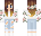 casual flower girl