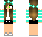 cute brown hair green eyes