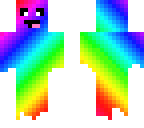 derpy rainbow with clouds