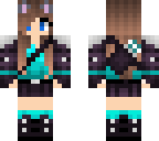 edit of wolf girl my new skin
