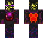 enderman on fire