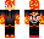fiery look