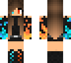fire and ice girl