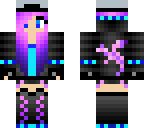 galaxy girl with hat