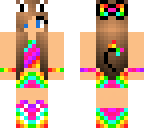my new rainbow skin
