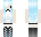 pastel blue chibi