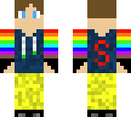 rainbow armed dude