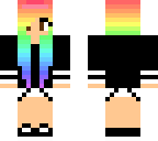 rainbow girl