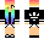 rainbow girl