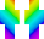 rainbow person