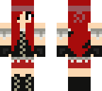 red hair pirate girl